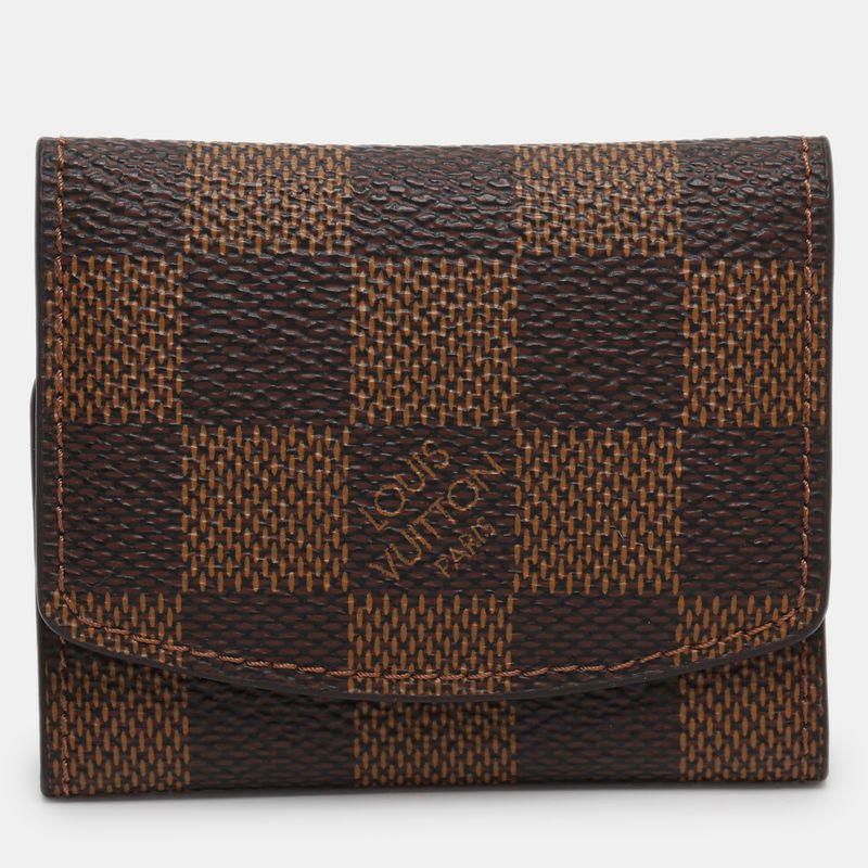 Louis Vuitton Damier Ebene Canvas Cuffs Case